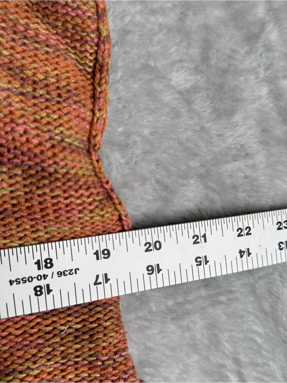 Urban Outfitters Top Womens S Orange Sweater Vest Knit Cropped Boho Granola - Picture 3 of 9